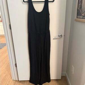 Abercrombie & Fitch Black Sleeveless Jumpsuit